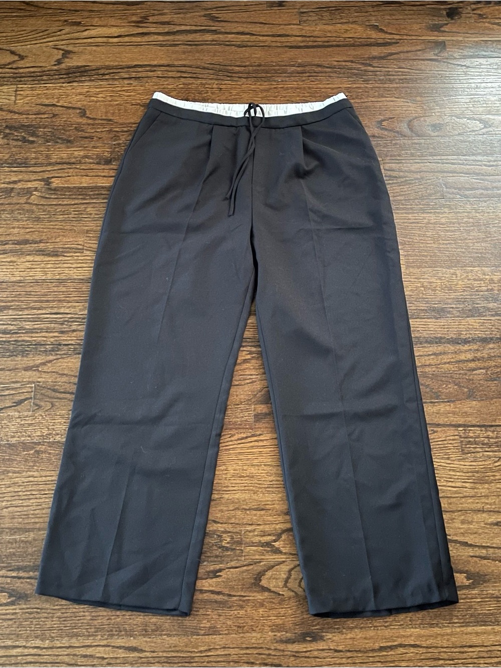 Women’s Black Drawstring Waist Pants